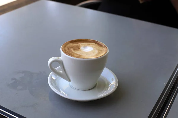 Restaurant Israel Table Mug Hot Coffee — Stock Photo, Image