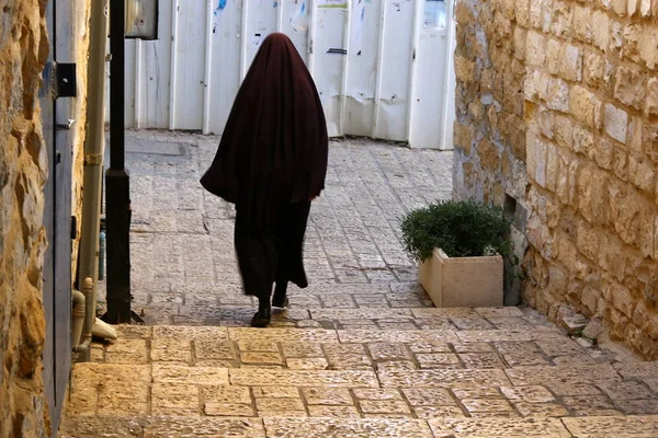 Safed City Kabbalists Northern Israel Holy City Jews — Stock Photo, Image