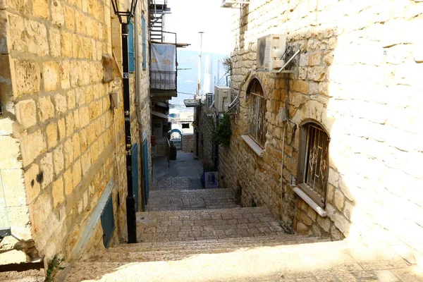 Safed Ist Eine Stadt Der Kabbalisten Nordisrael Eine Heilige Stadt — Stockfoto