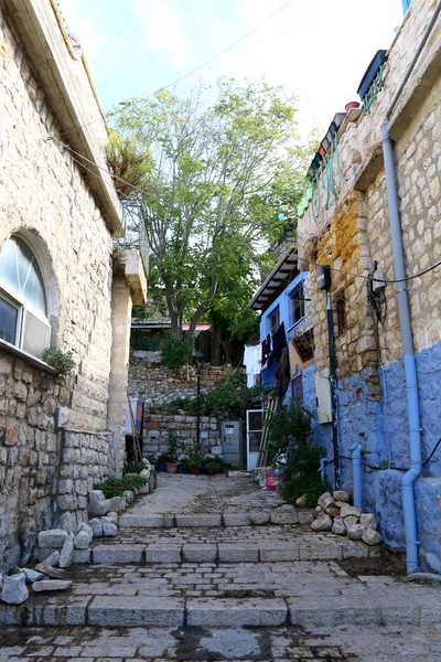 Safed Uma Cidade Cabalistas Norte Israel Uma Cidade Santa Para — Fotografia de Stock