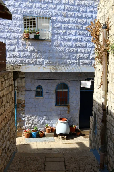 Safed Est Une Ville Kabbalistes Dans Nord Israël Une Ville — Photo