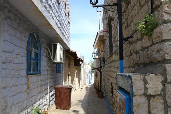 Safed Uma Cidade Cabalistas Norte Israel Uma Cidade Santa Para — Fotografia de Stock
