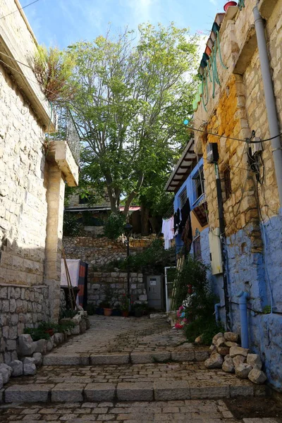 Safed Uma Cidade Cabalistas Norte Israel Uma Cidade Santa Para — Fotografia de Stock