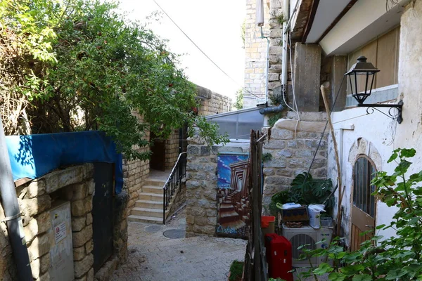 Safed Est Une Ville Kabbalistes Dans Nord État Israël Une — Photo