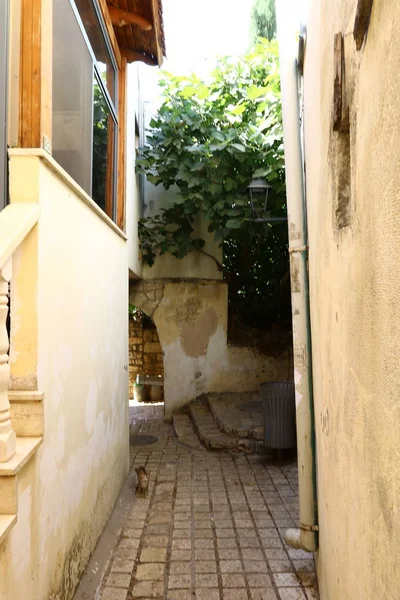 Safed Est Une Ville Kabbalistes Dans Nord État Israël Une — Photo