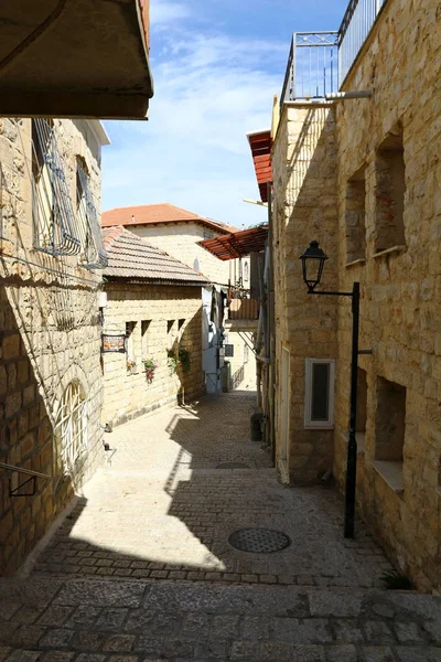 Safed Est Une Ville Kabbalistes Dans Nord État Israël Une — Photo