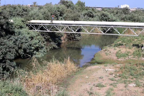 Puente Una Estructura Artificial Erigida Sobre Obstáculo Norte Del Estado — Foto de Stock