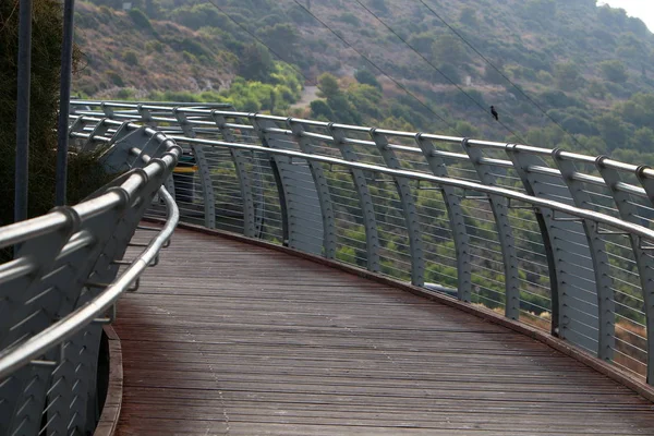 Bridge Artificial Structure Erected Obstacle North State Israel — Stock Photo, Image