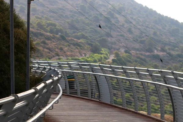 Bridge Artificial Structure Erected Obstacle North State Israel — Stock Photo, Image