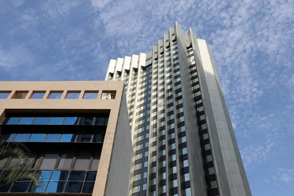 Spaziergang Durch Die Straßen Von Tel Aviv Eine Stadt Ufer — Stockfoto