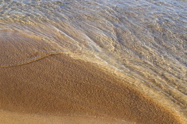 İsrail devletinin kuzeyinde Akdeniz'in ıssız kıyıları 