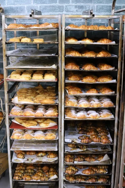 Pão Produtos Padaria Doces Orientais São Vendidos Uma Loja Israel — Fotografia de Stock