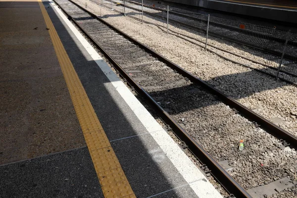 Férrea Vagões Estação Ferroviária Haifa Israel — Fotografia de Stock