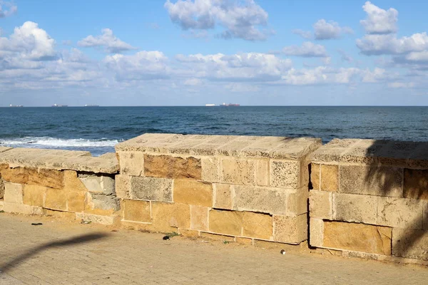 Murallas Fortaleza Antigua Ciudad Acre Acre Una Las Ciudades Más — Foto de Stock