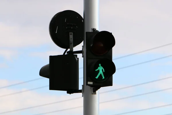 Road Signs Information Signs Installed Roads Parks Israel — Stock Photo, Image