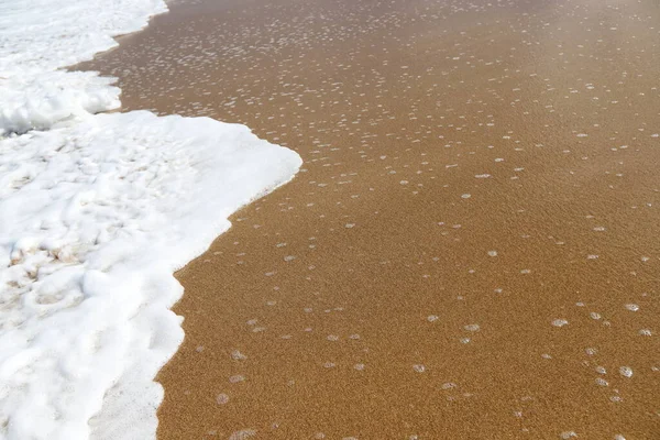 Mediterranean Coast North State Israel People Visible All Self Isolation — Stock Photo, Image