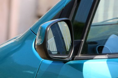 İsrail 'de yakın plan bir araba gövdesi tasarımı 