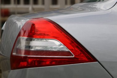 İsrail 'de yakın plan bir araba gövdesi tasarımı 