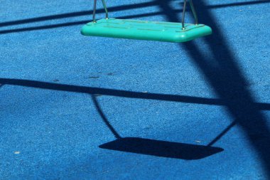 Kuzey İsrail 'deki bir çocuk şehir parkında oyun ve spor rakamları 