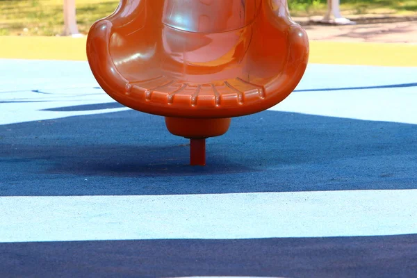 Kuzey Srail Deki Bir Çocuk Şehir Parkında Oyun Spor Rakamları — Stok fotoğraf