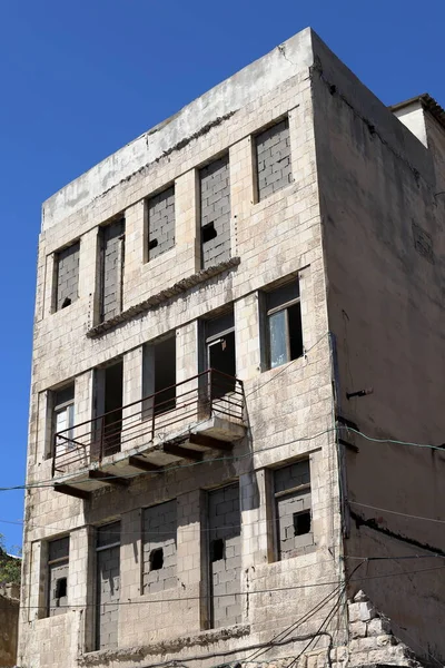 Arkitektoniska Detaljer Bostäder Den Stora Staden Israel Varm Sommar Israel — Stockfoto