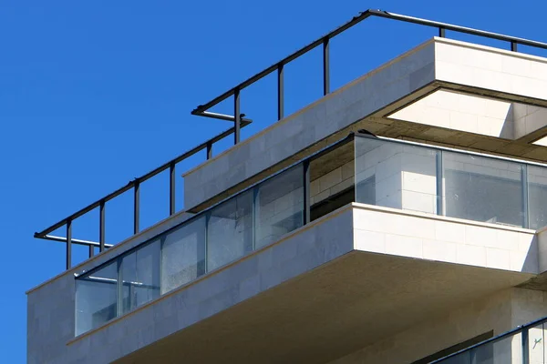 Detalhes Arquitetônicos Habitação Grande Cidade Israel Verão Quente Israel — Fotografia de Stock