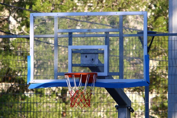 Équipements Équipements Sportifs Dans Parc Urbain Bord Mer Méditerranée Israël — Photo