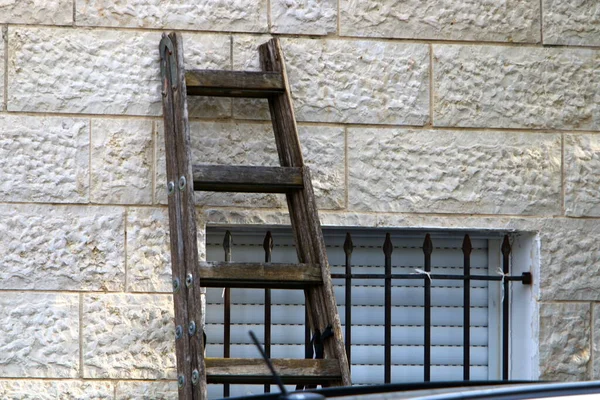 Práce Nástroje Staveništích Izraeli — Stock fotografie