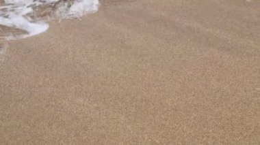 İsrail devletinin kuzeyinde Akdeniz 'in ıssız kıyıları 