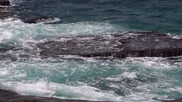 Costa Mediterrânica Norte Israel — Vídeo de Stock