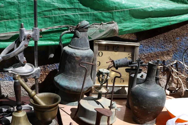 Maquinaria Agrícola Antigua Antigua Herramientas Museo Israel — Foto de Stock