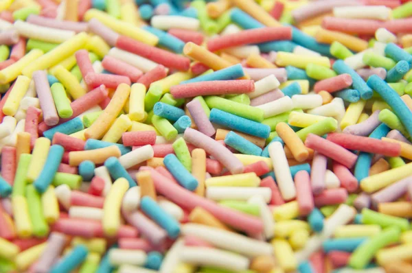 Tepesi şekerleme renkli portre