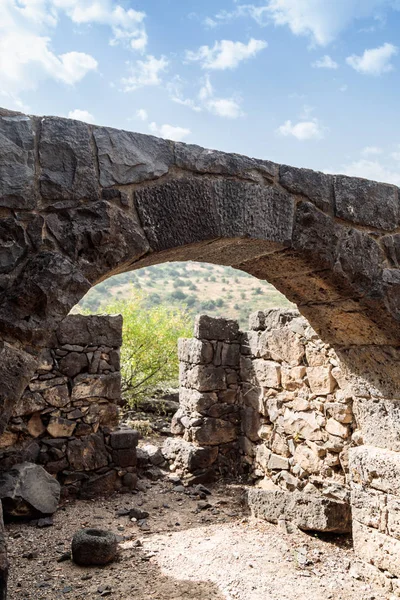 Los Restos Una Refinería Petróleo Las Ruinas Antigua Ciudad Judía — Foto de Stock