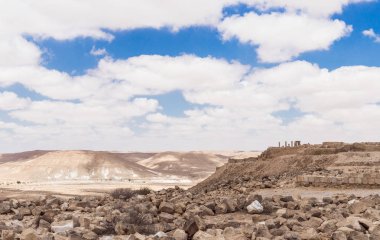 Kale Avdat, tütsü olarak İsrail Judean desert Yolu'nda kalıntıları. Unesco Dünya Mirası listesinde bulunan.