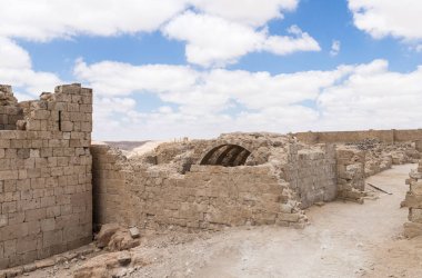 Kale Avdat, tütsü olarak İsrail Judean desert Yolu'nda kalıntıları. Unesco Dünya Mirası listesinde bulunan.