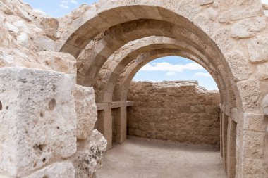 Kale Avdat, tütsü olarak İsrail Judean desert Yolu'nda kalıntıları. Unesco Dünya Mirası listesinde bulunan.
