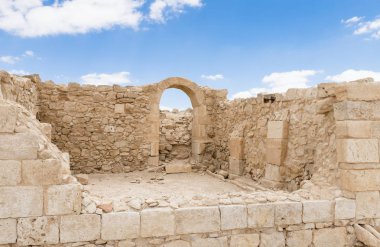 Kale Avdat, tütsü olarak İsrail Judean desert Yolu'nda kalıntıları. Unesco Dünya Mirası listesinde bulunan.