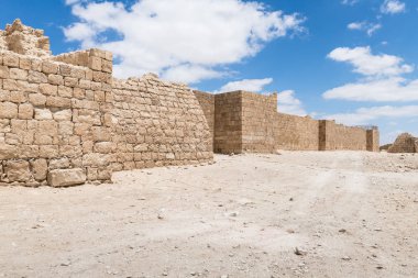 Kale duvarlarının Nabataean şehir Avdat, Israil'deki Judean desert tütsü yolu üzerinde yer alan. Unesco Dünya Mirası listesinde bulunan.