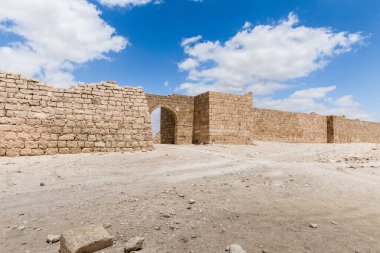 Kale duvarlarının Nabataean şehir Avdat, Israil'deki Judean desert tütsü yolu üzerinde yer alan. Unesco Dünya Mirası listesinde bulunan.