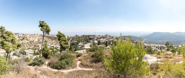 Vista Panorámica Ciudad Safed Zefat Tsfat Mar Galilea Norte Israel —  Fotos de Stock