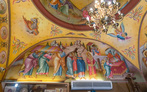 Tiberias Israel September 2018 Interior Greek Orthodox Monastery Twelve Apostles — Stock Photo, Image