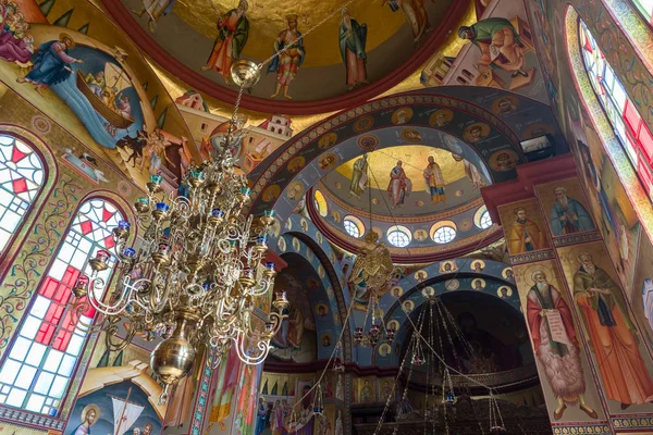 Tiberíades Israel Septiembre 2018 Interior Del Monasterio Ortodoxo Griego Los — Foto de Stock