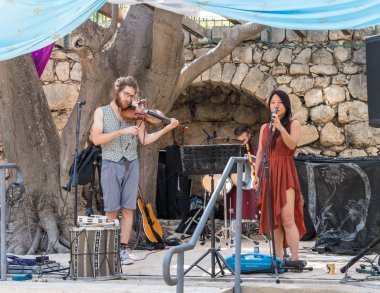 Kudüs, İsrail, 30 Eylül 2018: Korkutmamız yıllık Festivali 