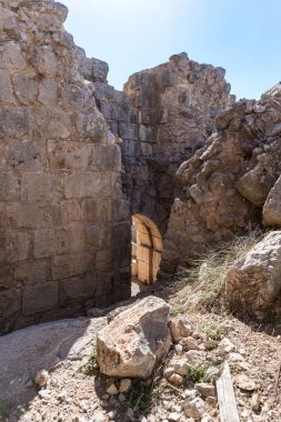 Nimrod üst sınır Kuzey İsrail ile Lübnan Celile'de bulunan kalenin Kuzey doğu girişinde parçası.