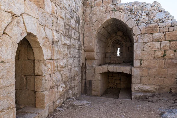 Nivel Inferior Fortaleza Nimrod Situada Alta Galilea Norte Israel Frontera — Foto de Stock