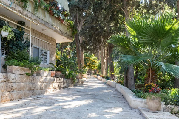 Jerusalén Israel Noviembre 2018 Patio Iglesia María Magdalena Jerusalén Israel — Foto de Stock