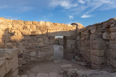 Arkeolojik ören um ar-Rasas Madaba city Ürdün yakınındaki Harabeleri