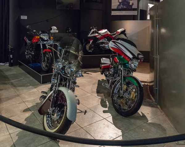 Amman Jordanië December 2018 Motorfietsen Tentoonstelling Het Museum Van Auto — Stockfoto