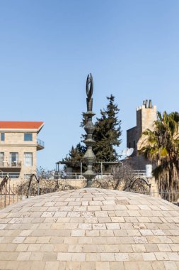 Umayr bin Misab Camii eski şehir Kudüs, İsrail Yeni Gate yakınındaki üst