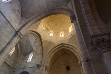 Kudüs, İsrail Eski Şehir Muristan sokakta Redeemer Lutheran Kilisesi iç